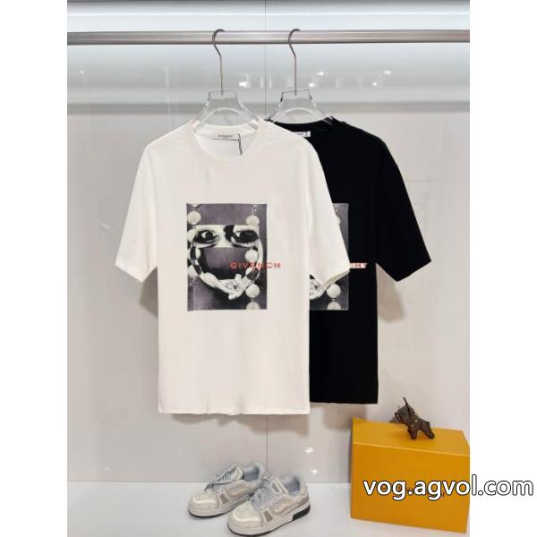 コピー ブランド 優良半袖Tシャツ現代的な印象 低価 人気商品限定セールジバンシー