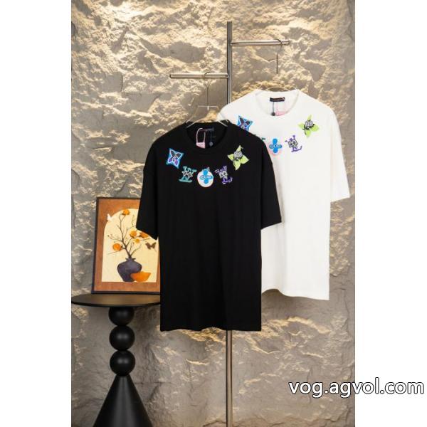 LOUIS VUITTON希少限定 早者勝ち お洒落さんの愛用率が高い半袖Tシャツブランド レプリカ