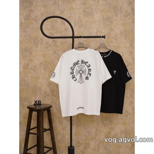 海外限定モデル  超人気モデル 品が良い半袖Tシャツスーパー コピー 販売CHROME HEARTS
