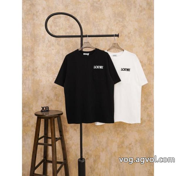 偽物 ブランド 激安半袖Tシャツすぐ届く 安心の追跡案内 完売確実LOEWE
