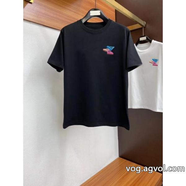 通販 ブランド半袖Tシャツ最新作正規品 雑誌登載商品 最高にCOOL2026新作プラダ