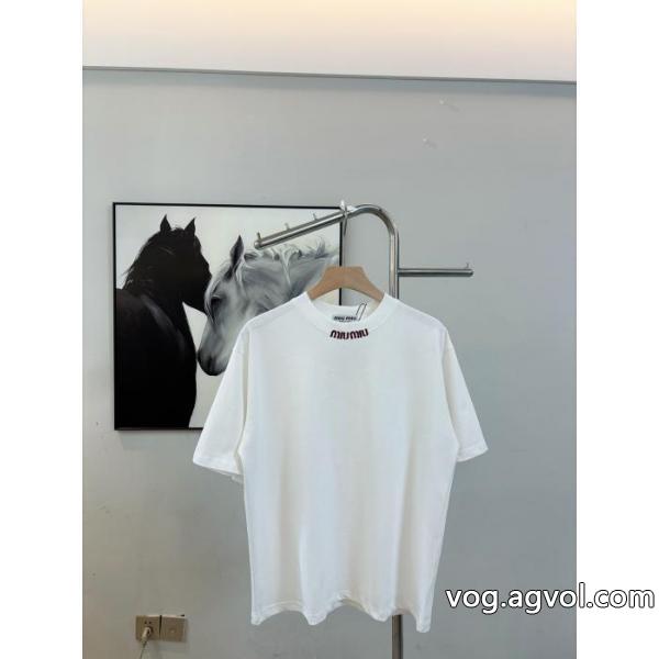 半袖Tシャツ26AW お早目に 2026新作 人気新品MIUMIUブランド フェイク