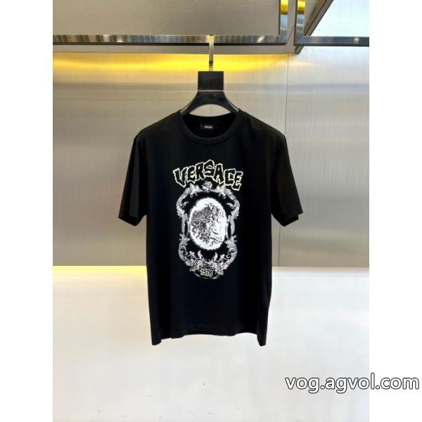 ブランド コピー 優良店魅力ファッション 超激安アイテム 最安値挑戦！半袖TシャツVERSACE