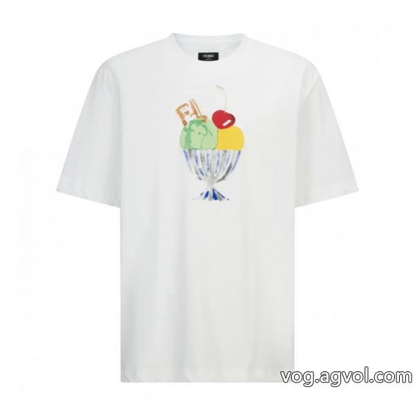 半袖Tシャツブランド 偽物FENDI美しい 格好良すぎる 注目の一品