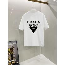 半袖Tシャツスーパー コピー 販売存在感が高い 新季度 着痩せ効果PRADA
