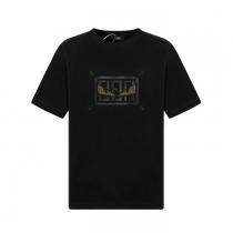 FENDI在庫確保済 上品カジュアルな雰囲気に 流行の注目ブランド半袖Tシャツ偽物 ブランド 激安