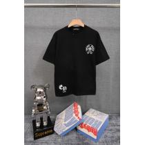 半袖Tシャツ高い人気 上品可愛い 可愛い一枚革仕立てブランド 品 激安 通販CHROME HEARTS
