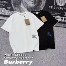 完売間近 新作限定極上エレ女 上品カジュアルな雰囲気に半袖TシャツBURBERRYブランド 偽物 激安
