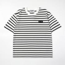 ブランド コピー ショップMIUMIU落ち着いた感覚 人気商品登場 存在感大半袖Tシャツ