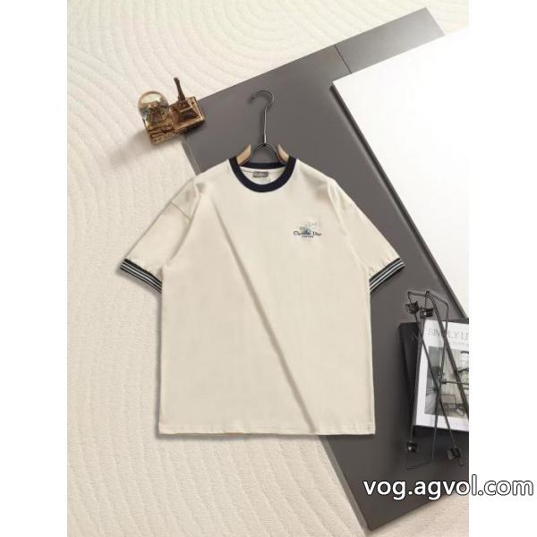 DIORブランド コピー 着払い速達便発送 お洒落 2026人気商品半袖Tシャツ