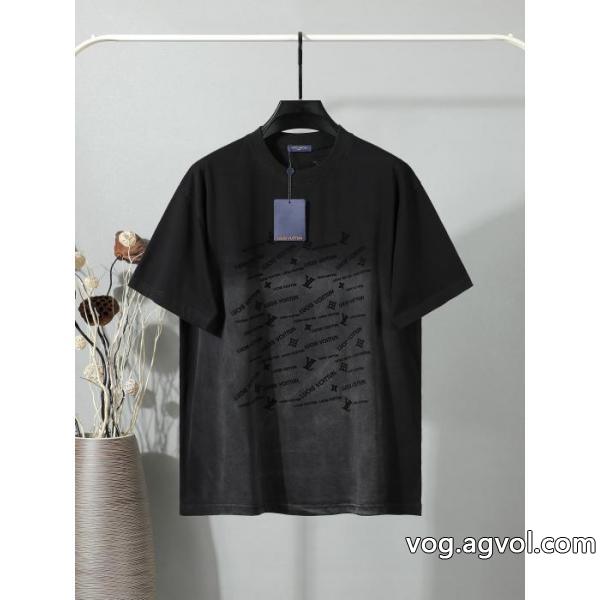 限定生産品 当店ランキング1位常連 流行の最前線LOUIS VUITTON半袖Tシャツコピー ブランド 通販 安心