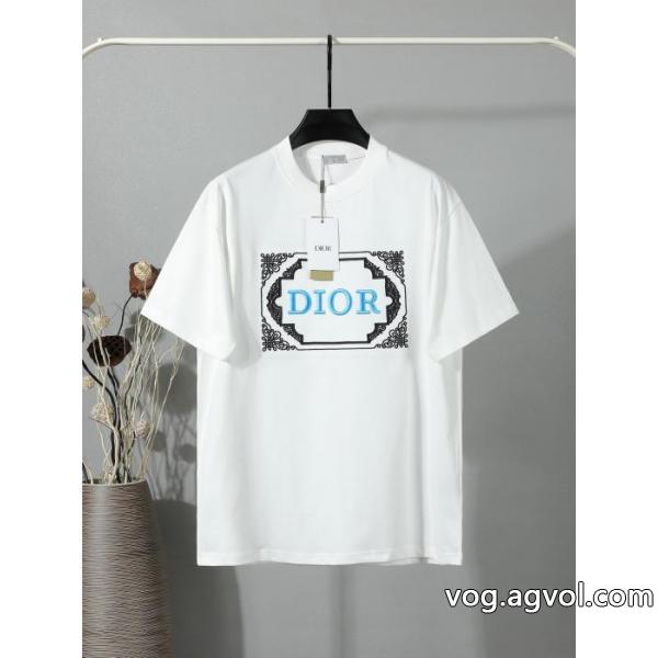 DIOR限定セール＆送料無料 2026ss トレンド 絶対欲しい 偽 ブランド 販売半袖Tシャツ