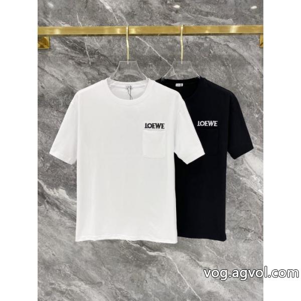 半袖TシャツLOEWE品良く 最安値新作登場 完売間近スーパー コピー 安心