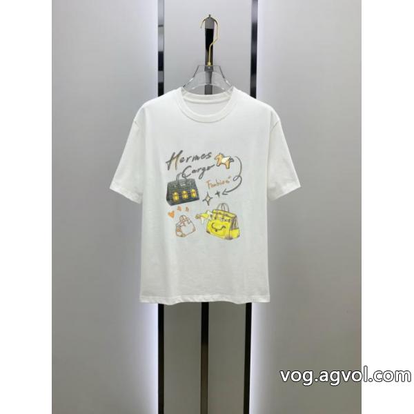 半袖TシャツHERMES偽 ブランド 購入魅力的な新作 安価 大人の色味 