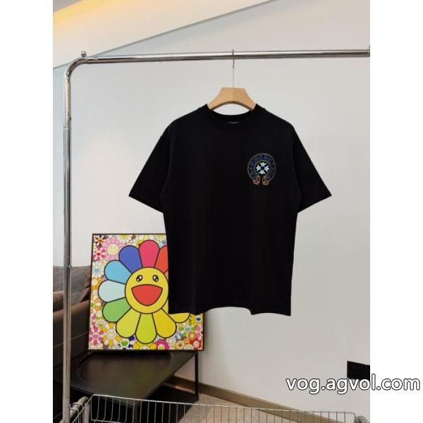 CHROME HEARTS夏の買い必須！ 最安値正規品 単品販売半袖Tシャツブランド コピー 優良店