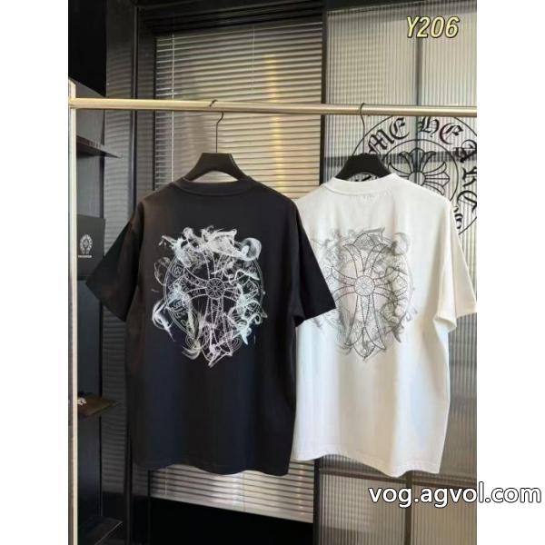 ブランド 偽物 激安半袖Tシャツ流行シンボル 人気新作登場 個性的！CHROME HEARTS