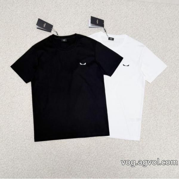 激安 通販 専門フェンディ半袖Tシャツ数量限定品 新作多色!! 国内正規品送料無料