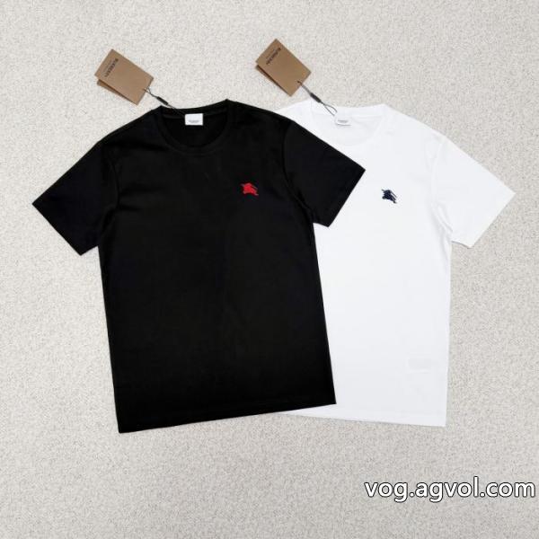 BURBERRY高級感溢る 値下げ ファッション半袖Tシャツ偽物 ブランド 販売