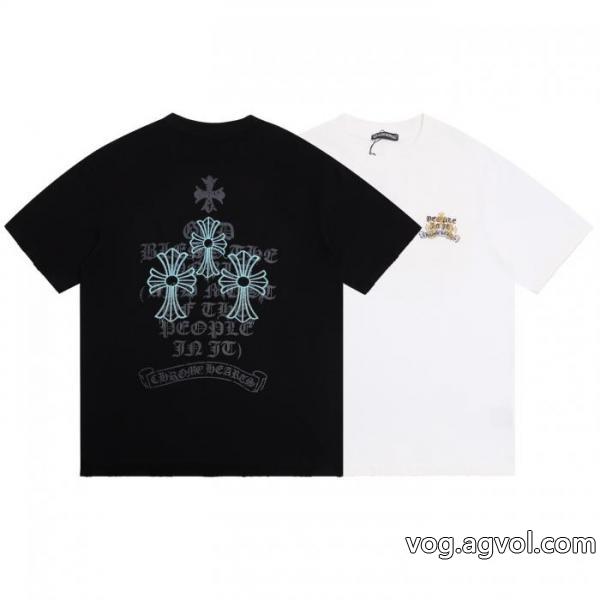 上品上質 ハイクオリティー 今年度最新限定スーパー コピー 安心半袖TシャツCHROME HEARTS