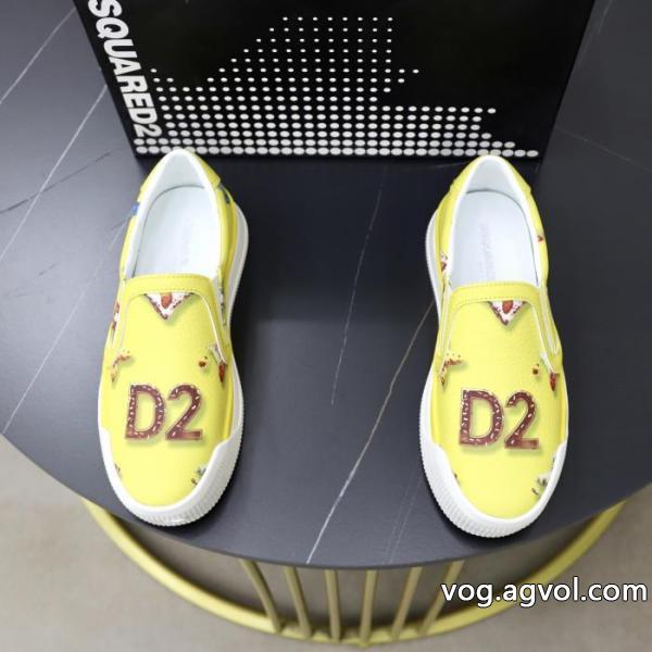 目を惹く 快適的 今季は色を使った注目新品&nbsp;&nbsp;&nbsp;&nbsp;スニーカー偽 ブランド 通販DSQUARED2.