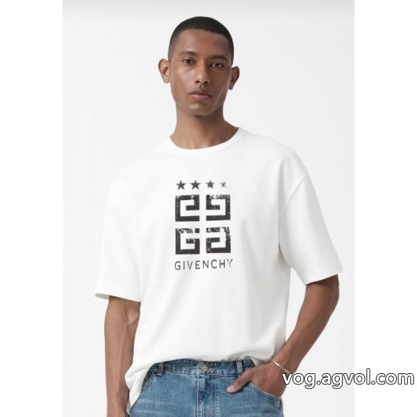 必須アイテム 26ss洗練デザイン 魅惑偽 ブランド GIVENCHY半袖Tシャツ