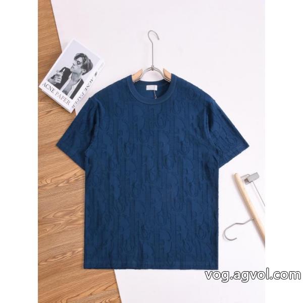 半袖Tシャツ新春セールアイテム 新しい品質保証 セールお早めにブランド 偽物 激安DIOR