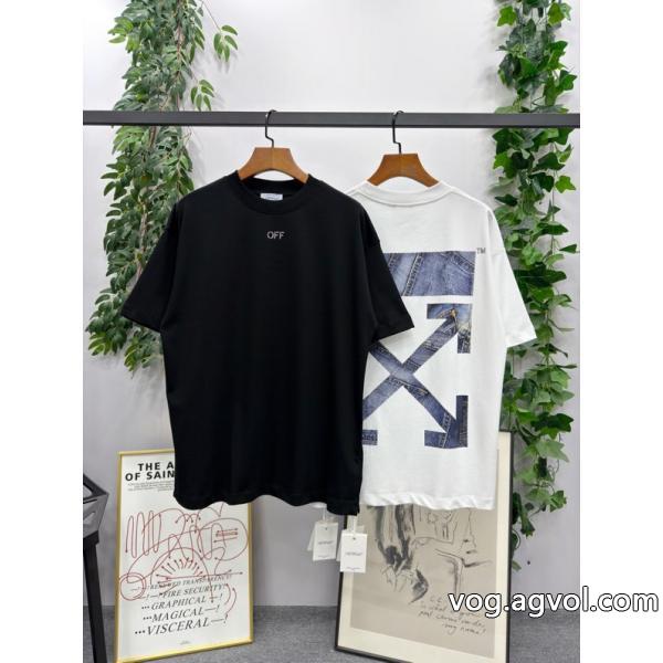 半袖Tシャツ数量限定新品 SS26オシャレ 雑誌掲載アイテム Off-White偽 ブランド