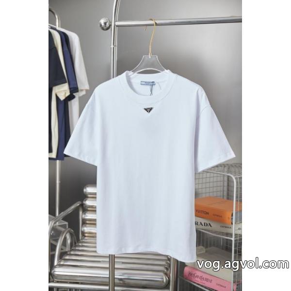 VIP価格 海外限定アイテム 数量限定特価ブランド 品 コピープラダ半袖Tシャツ