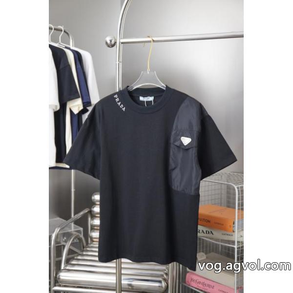 半袖Tシャツプラダブランド コピー s 級格安SALE 2026年モデル 超定番人気