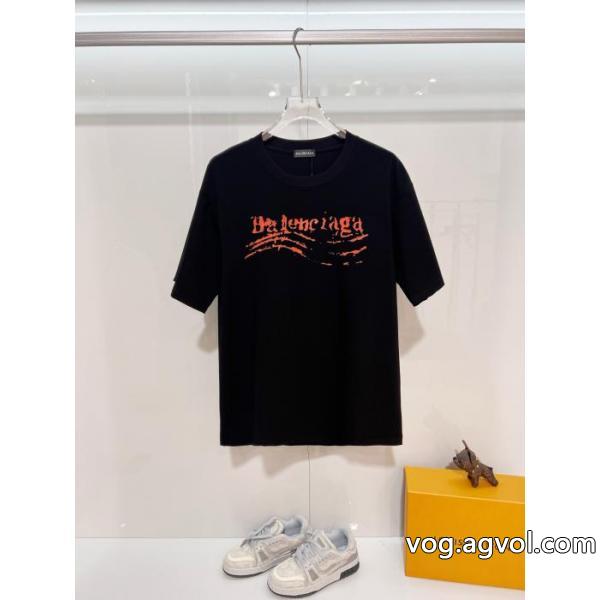 必要な一品 2026新年度人気入荷 期待に応えるように登場balenciagaコピー ブランド 通販 安心半袖Tシャツ