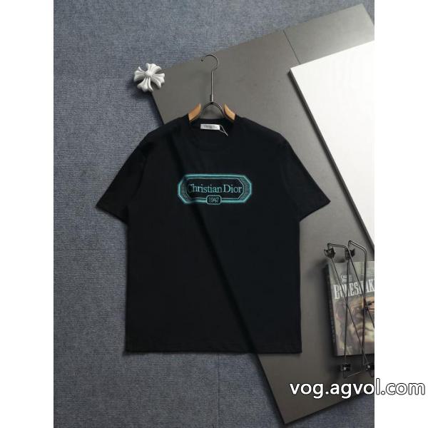 半袖TシャツDIOR大好評 優しげ人気アイテム 夏季超人気偽 ブランド 販売