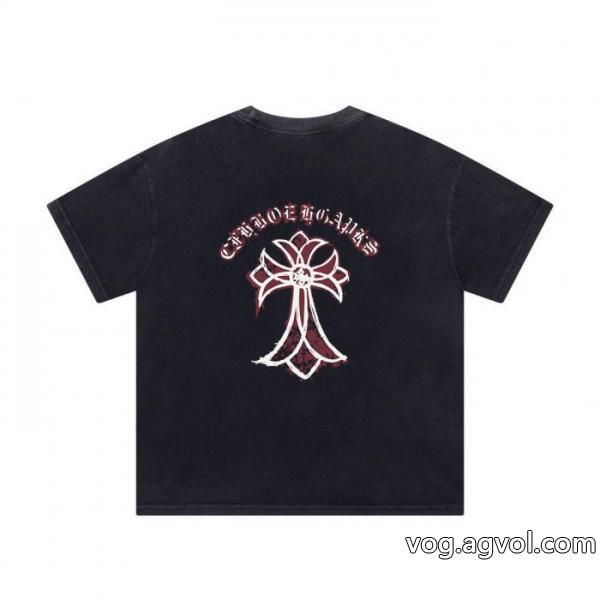 CHROME HEARTS今すぐ欲しい 最新トレンド 韓国ファッションスーパー コピー 通販 優良半袖Tシャツ