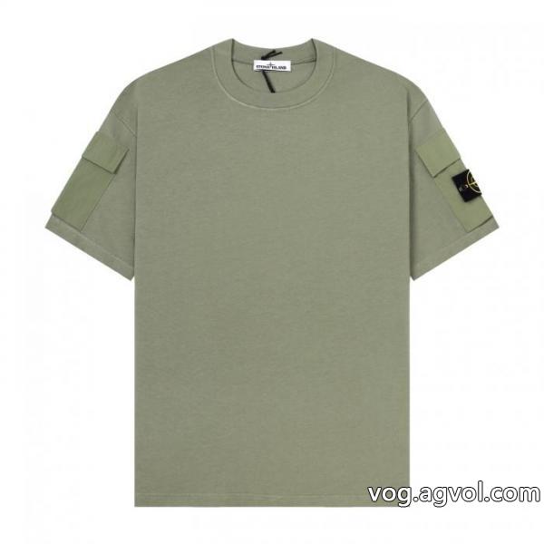 ギフト用最適 激安大特価爆買い 2026新着話題作Stone Island半袖Tシャツコピー ブランド 販売
