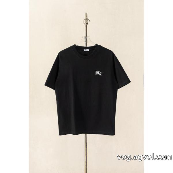 ブランド コピー 着払いユニークな 人気商品登場 幅広いシーン半袖TシャツBURBERRY