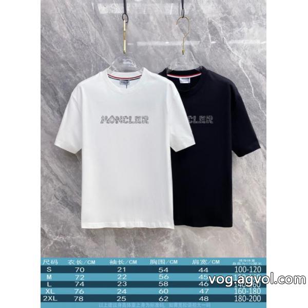 MONCLERデザイン性抜群 抜群な存在感 ユニセックスブランド コピー 品半袖Tシャツ
