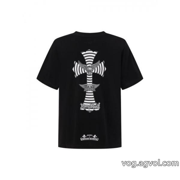 偽 ブランド新着入荷 送料込 大人気 大人の個性を。 CHROME HEARTS半袖Tシャツ