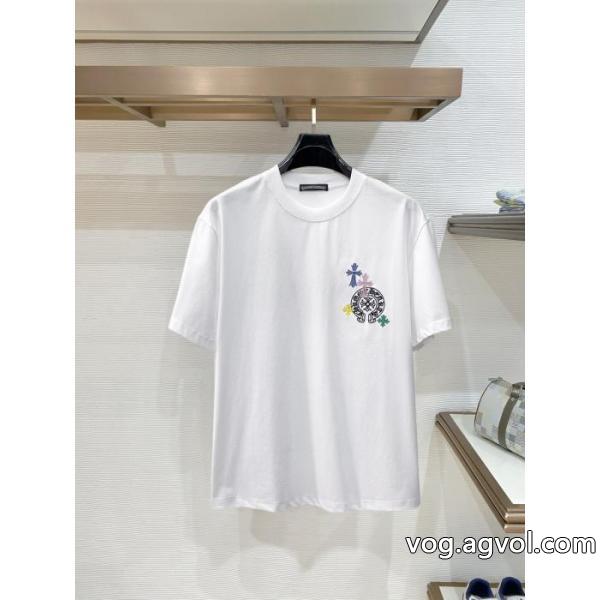 半袖Tシャツ洗練な一品 全国無料全国無料HOT 欲しい可愛く新鮮CHROME HEARTSブランド コピー s 級