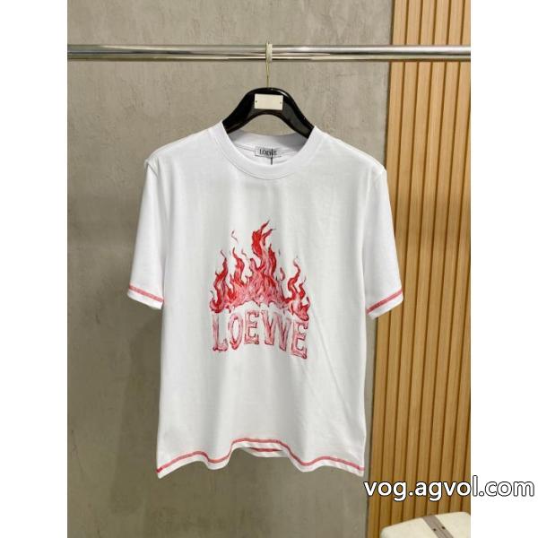 LOEWEファッション 人気 2026最新作完売必至 夏の定番アイテム半袖Tシャツブランド スーパー コピー 通販