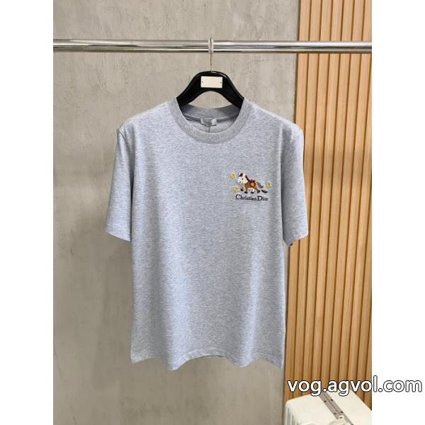 偽物 ブランド 販売半袖Tシャツ品質高き人気アイテム 豊富なカラー展開 トレンド2026DIOR