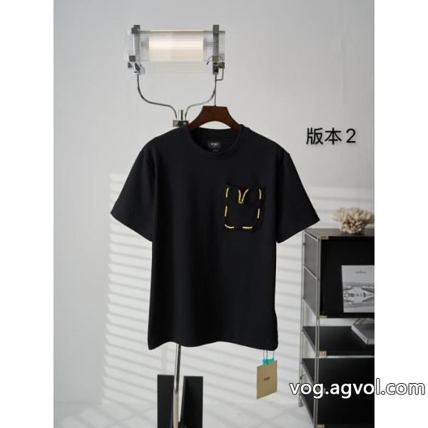 半袖Tシャツ激安 ブランド 通販FENDIモード 柔らかくて 永遠の定番