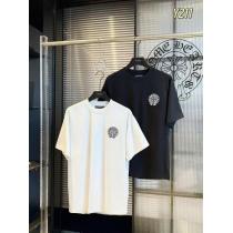 赤字超特価得価 今季トレンド 夏季超人気アイテムブランド コピー s 級CHROME HEARTS半袖Tシャツ