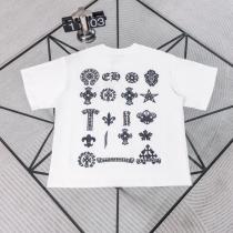 ブランド 偽物今年流行 期間限定セール デザイン性の高いCHROME HEARTS半袖Tシャツ