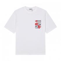 LOEWE最安値に挑戦 使えて可愛いデザイン 最終セール半袖Tシャツ激安 ブランド 通販