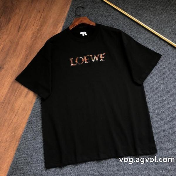 スーパー コピー ブランド 通販ロエベ今季新作 セール 大人気ブランド HOT人気半袖Tシャツ