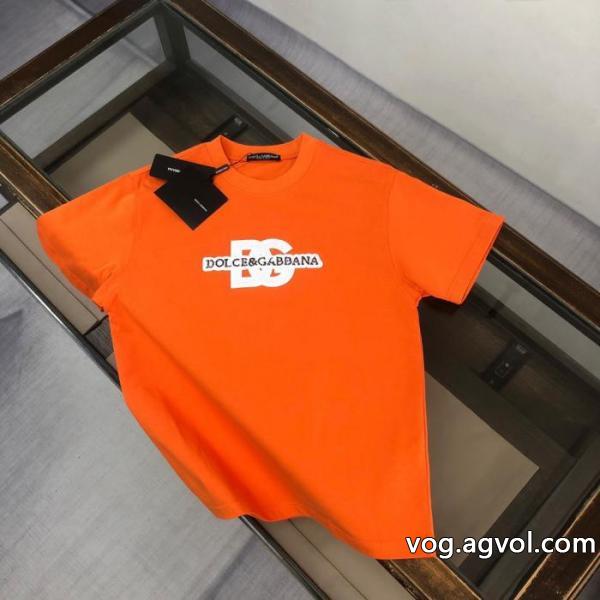 先行セール 海外最新モデル 韓国高級服偽 ブランド 販売Dolce&Gabbana半袖Tシャツ