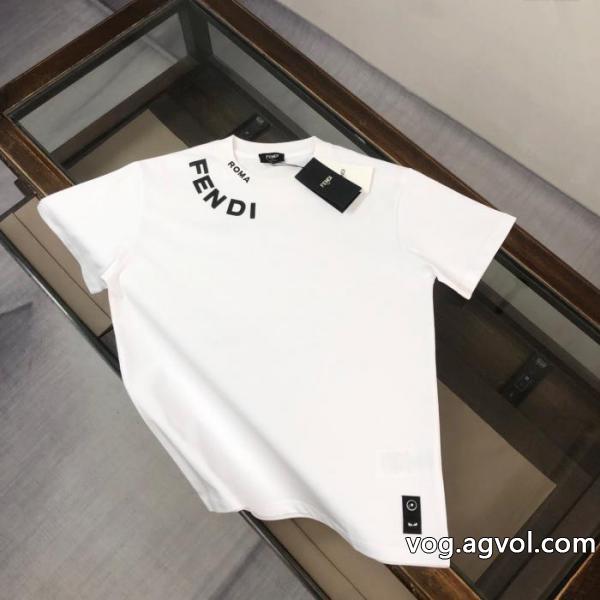 国内発機能的 気軽に着れる SALE国内発送FENDIコピー ブランド 通販半袖Tシャツ