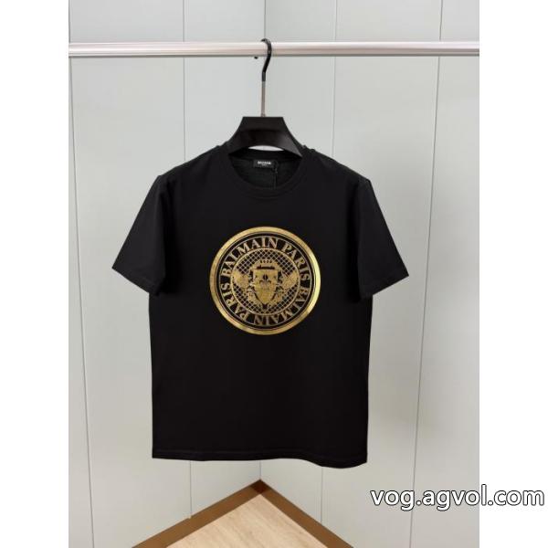 高評価 20262026の定番新品 今年度最新限定BALMAIN半袖Tブランド コピー  .