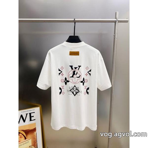 ブランド 品 コピーLOUIS VUITTON半袖Tシャツ流行フォルム ステキ 高級感ある