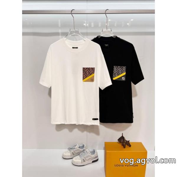 半袖Tシャツ今年のトレンド！ 即発送最新作2026  新作入荷格安激安 ブランド 通販フェンディ