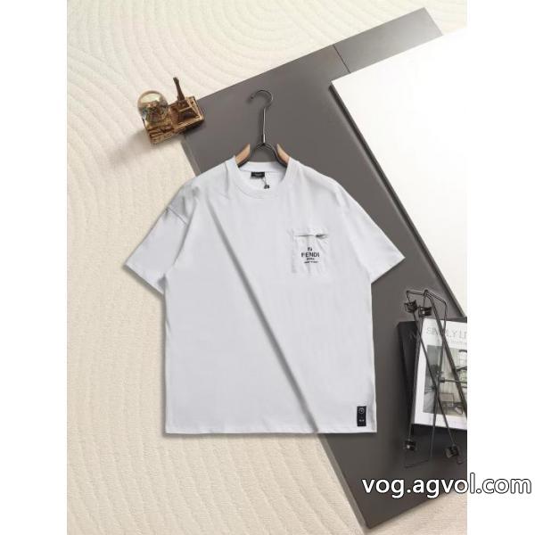 半袖Tシャツ素材感に注目 お洒落 2026新作ブランド 偽物 激安フェンディ